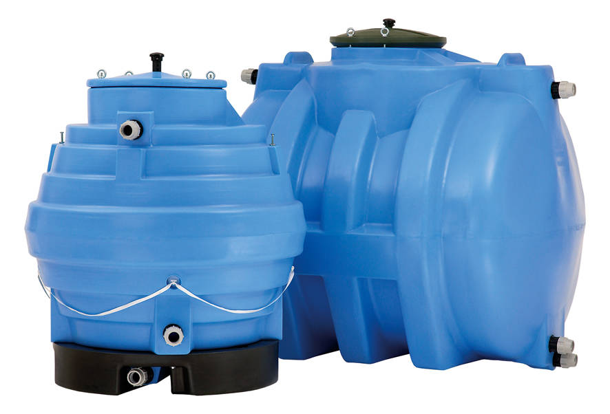 Trinkwasserspeicher zwei Grössen