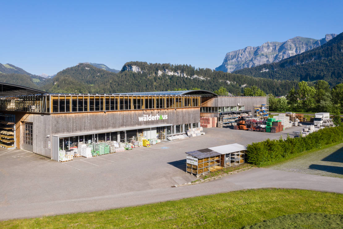 Wälderhaus Bezau Baustoff Baumarkt