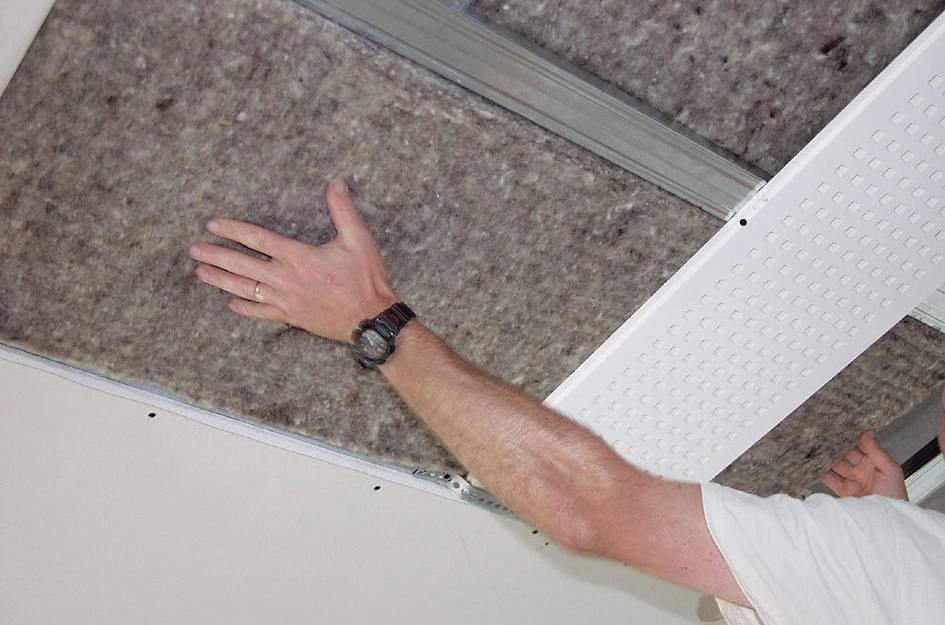 Akustikdecke _ acoustic ceiling