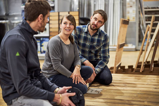 Wälderhaus Baumarkt Beratung Terrasse